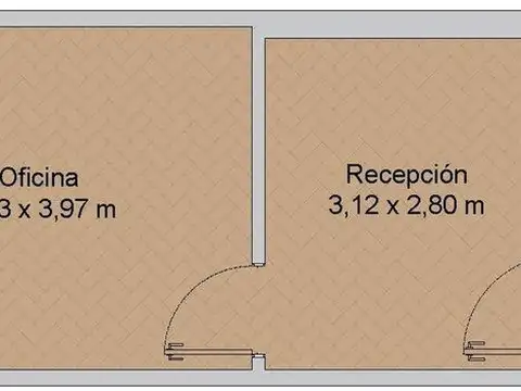 OFICINA TRIBUNALES VENTA 22 M2